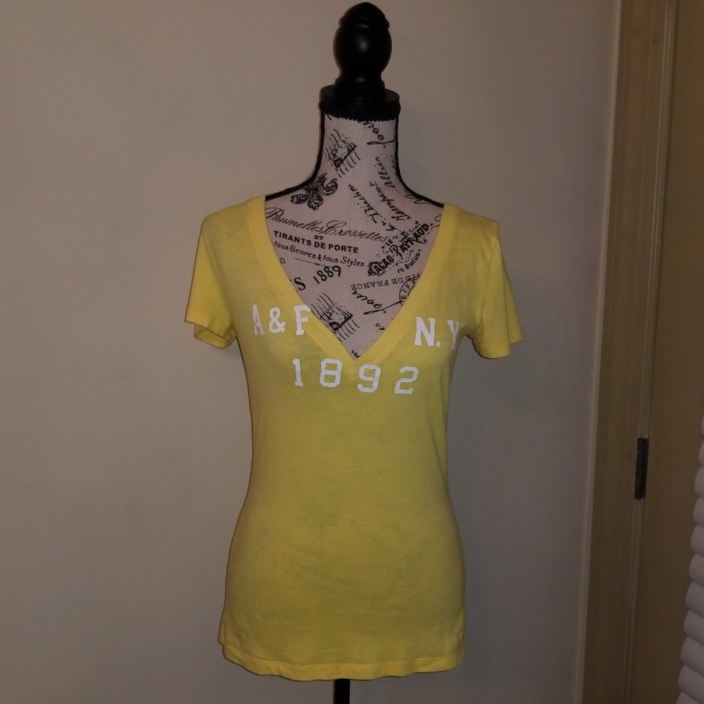Abercrombie & Fitch Feminine & Flirty V-Neck Tee